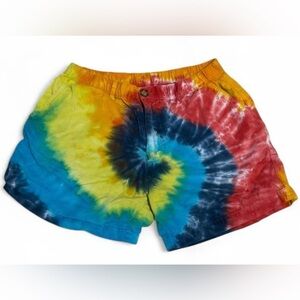 Chubbies Multicolor Tie-Dye Shorts size medium